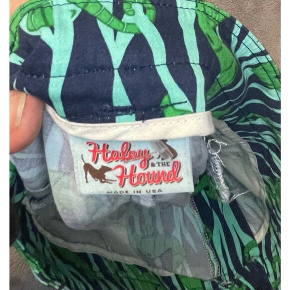 HALEY AND THE HOUND GREEN LIZARD SIZE 6 SHORT SHORT MADE IN USA SUPER SOFT - Picture 3 of 3